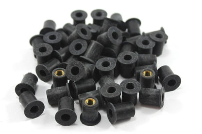 25 x Packung Frontscheibe Verkleidung Gummi Muttern for Kawasaki Ninja ZX Quad
