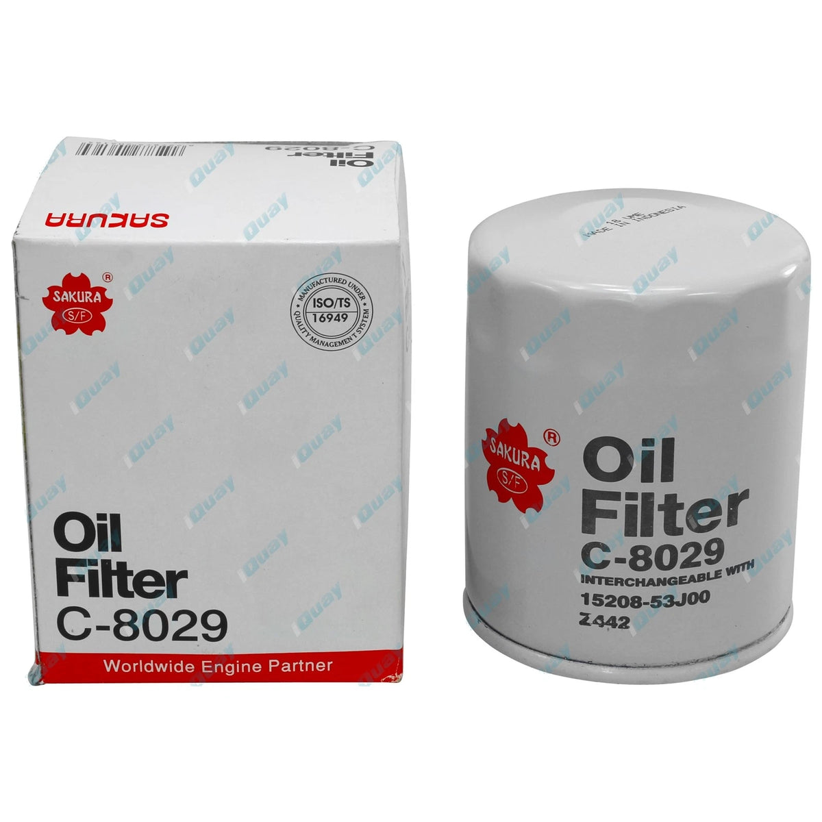 Engine Oil Filter for Nissan Serena C23 2.0L 4cyl SR20DE 1992~1995