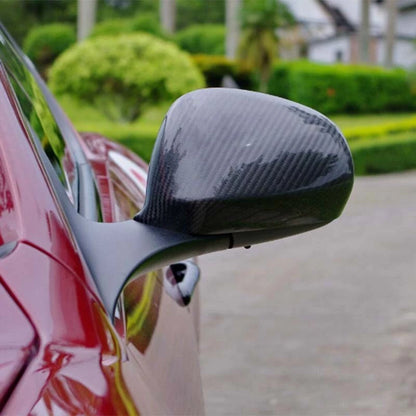 Real Carbon Fiber Add-on Side Mirror Cap Cover for Maserati GranTurismo GC 08-19