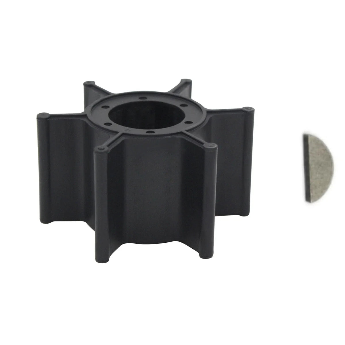 Water Pump Impeller & Key for Yamaha/Mariner 8-15HP Outboard