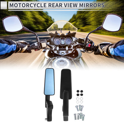 Rear View Mirror Handlebar for M8/M10 Motorcycles Black Aluminum