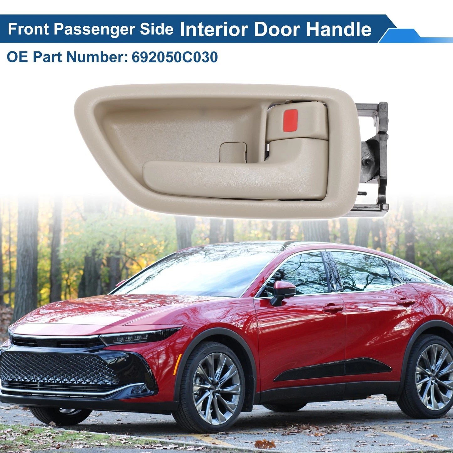 Front Driver Side Interior Door Handle for Toyota Avalon (2000–2004)