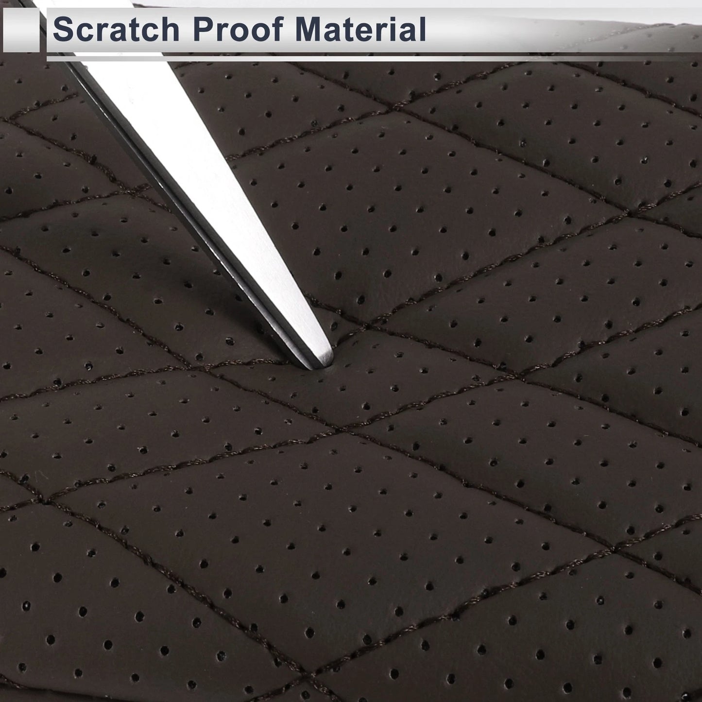 Center Console Cover for BMW 7 Series (2016-2022) - Deep Brown