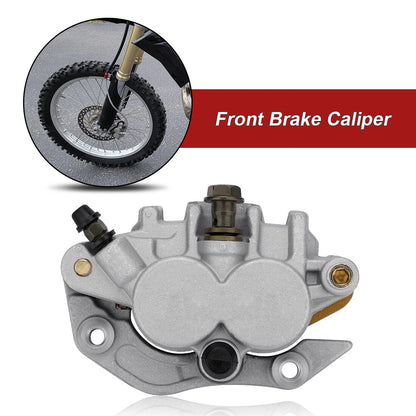 Front Brake Caliper w/Pads for Honda CRF250 (2004–2020)