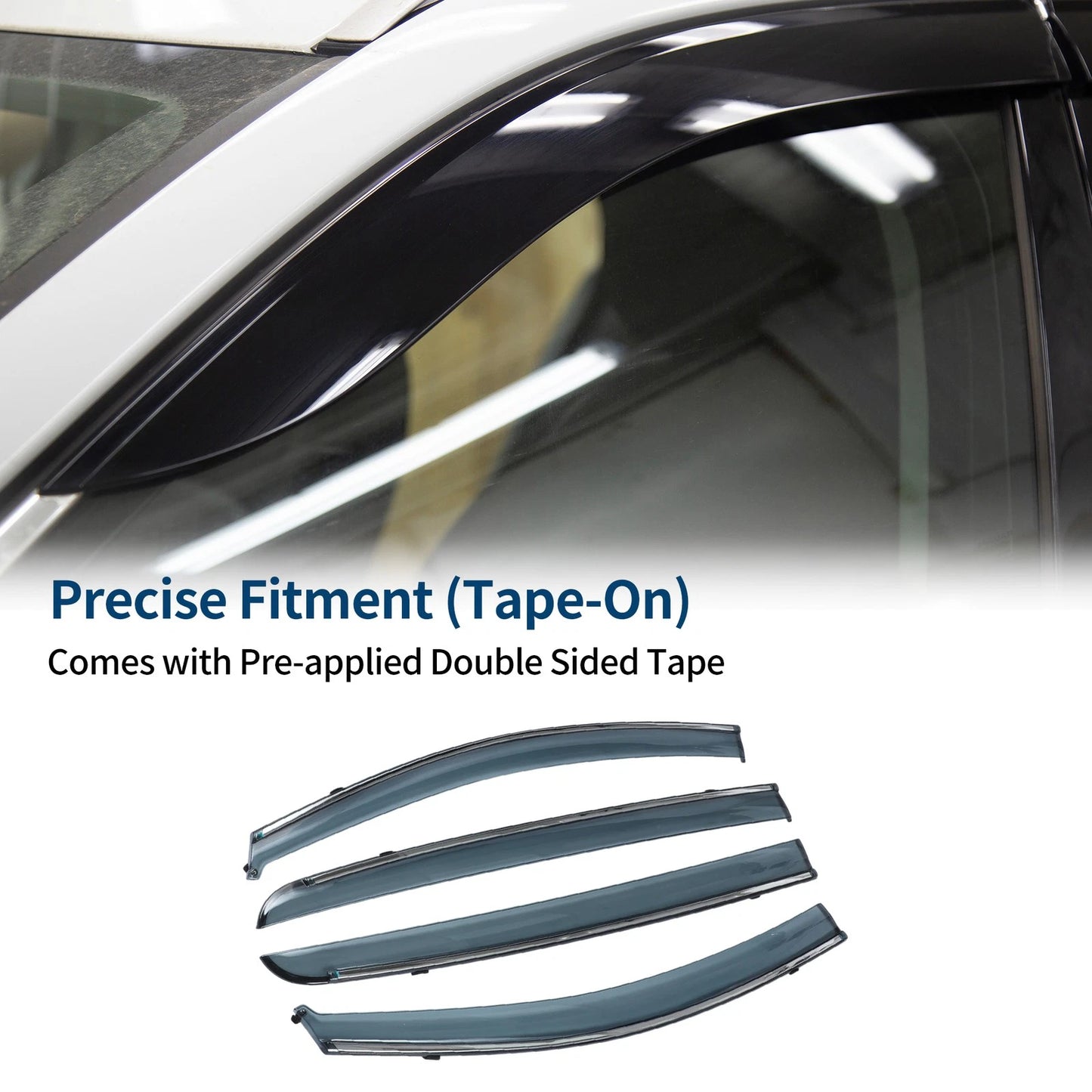 Window Deflectors for Chevrolet Aveo Hatchback Window Visors (07-11)