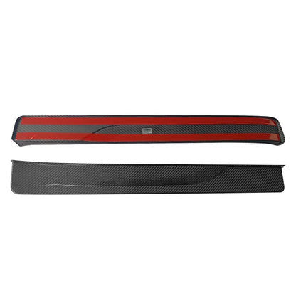 Full Carbon Fiber Door Sill Cover Trim Strip for Nissan Fairlady 400Z 2023+