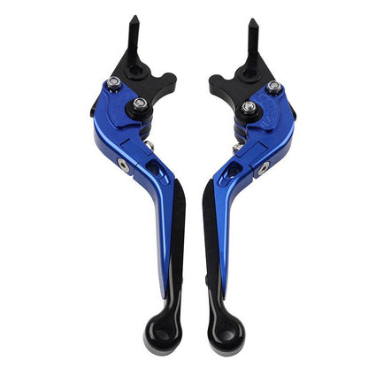 Blue CNC Extendable Brake Clutch Levers for BMW S1000RR S1000R (2015-2019)