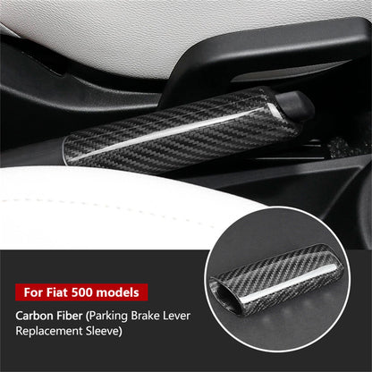 Parking Brake Lever Sleeve Trim for Fiat 500 Abarth 2008-2023
