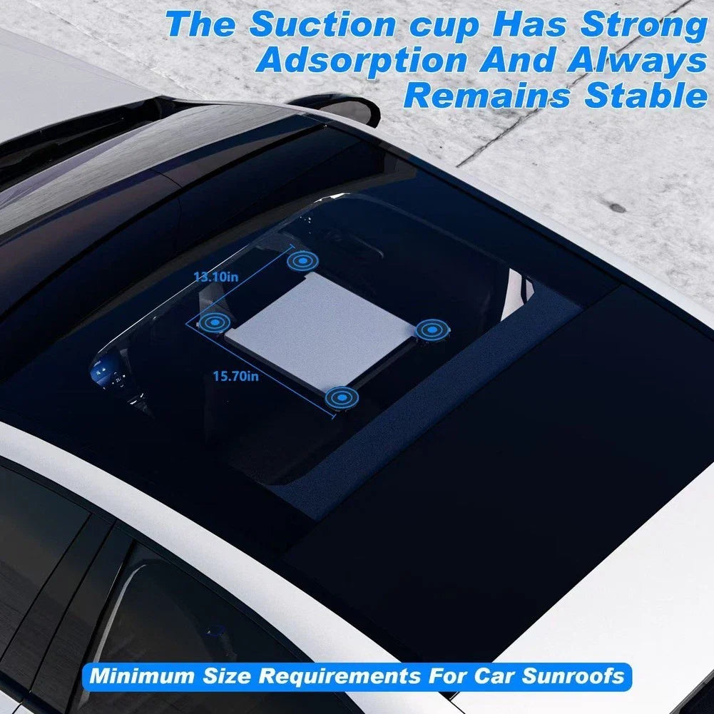 Lightweight Suction Cup Mount for Starlink Mini for Vehicles/Boats