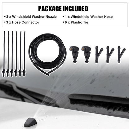 Windshield Washer Nozzle Set for Ford Crown Victoria (2010-2011)