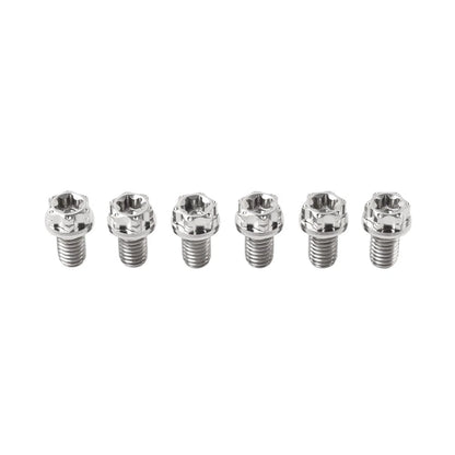 6 x Titanium Bolts Torx Head Flange Screws M10x35mm for Motorcycle Bike