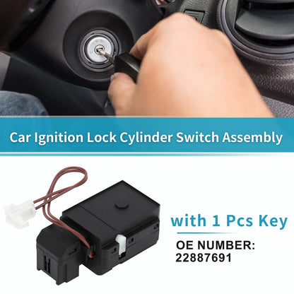 Ignition Lock Cylinder Switch Assembly for Cadillac Escalade
