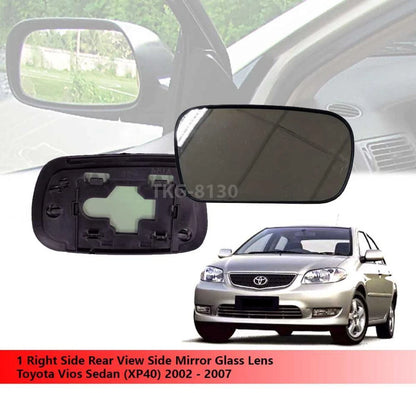 RH Mirror Glass Lens for Toyota Vios Sedan (XP40) (2002-2007)