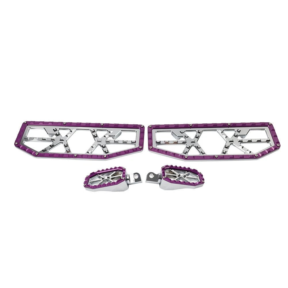 Driver Passenger Floorboard Foot Pegs for Harley Electra Glide