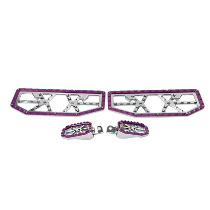 Driver Passenger Floorboard Foot Pegs for Harley Electra Glide