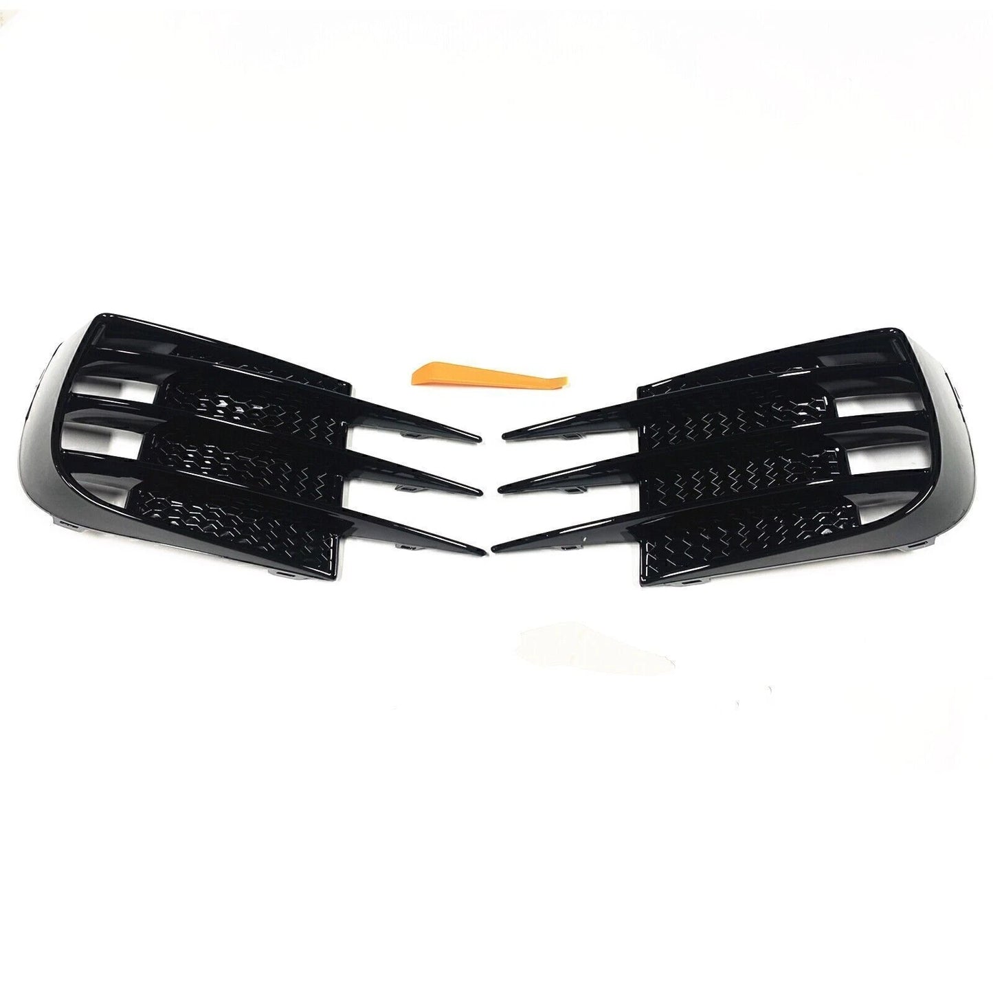 Front Side Spoiler Trim + Fog Light Covers for VW Golf 6 (2008-2013)