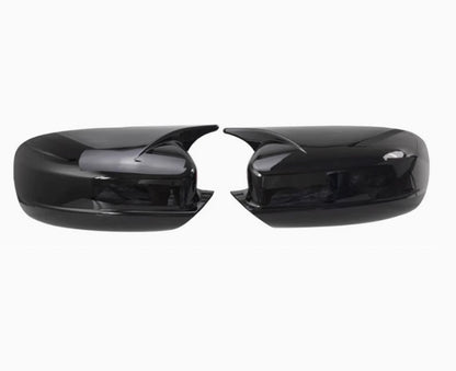 Glossy Black Side Door Mirror Lid Cover Trim for Dodge Charger (2016-2021) 2 x