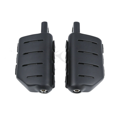 Matte Black Male Mount Footrests Pegs for Harley Sportster XL 1200 883 (2004-2023)