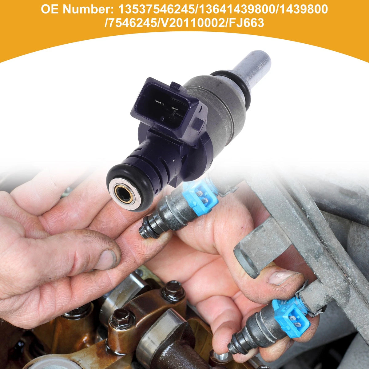 Fuel Injector for BMW 330ci E46 L6 3.0L (2001-2006) - 1 x Quality Replacement