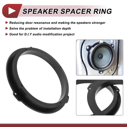 6.5" Speaker Spacer Ring Adaptor for Ford Bronco Sport (2021) - 2 x Set
