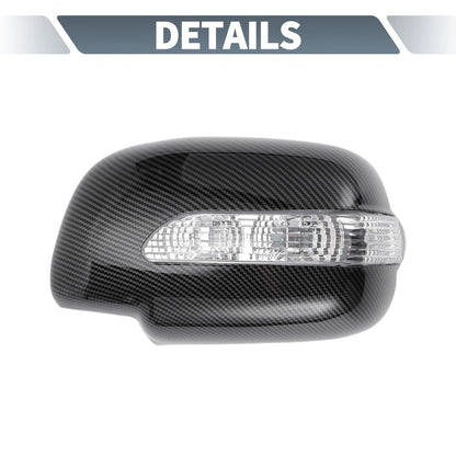 Rearview Mirror Cover Overlay Carbon Fiber for Lexus RX330 (2004-2006)