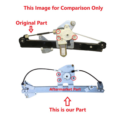 Rear Right Window Regulator for Saab 9-3 (2003-2012)