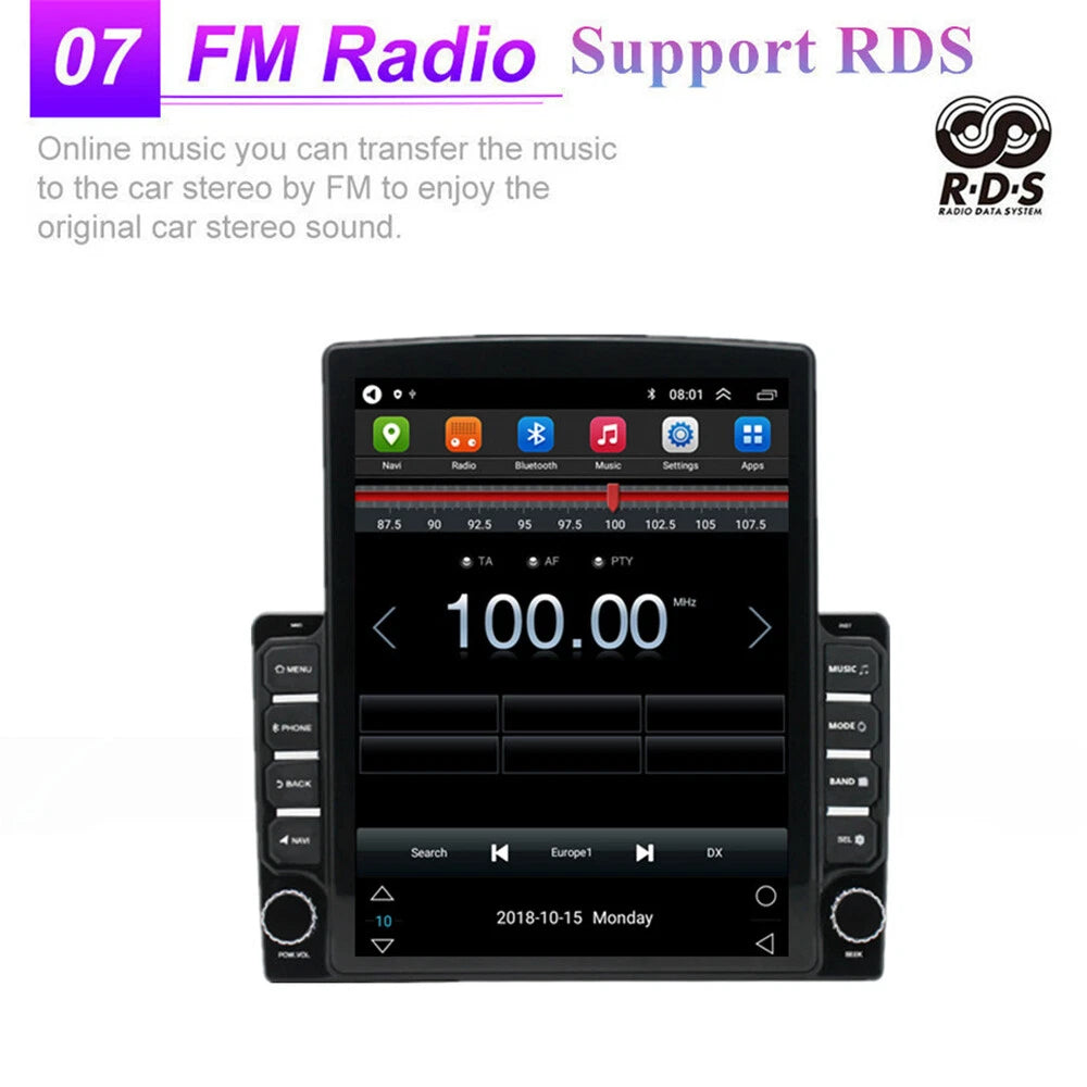 9.7'' Car Stereo Radio GPS for Dodge RAM 1500 2500 3500 4500 5500 (2013-2018)