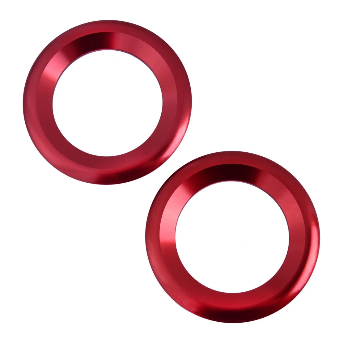 Red Front Door Stereo Speaker Trim Covers for Honda Civic (2016-2019)