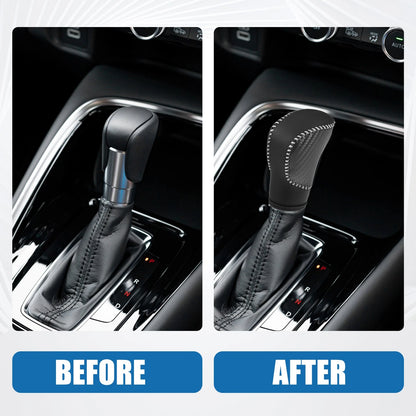 Carbon Fiber Gear Shifting Knob Cover for Honda
