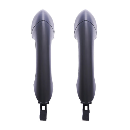 2 x Rear L+R Outer Door Handle Black for Hyundai Sonata i45 (2010–2014)