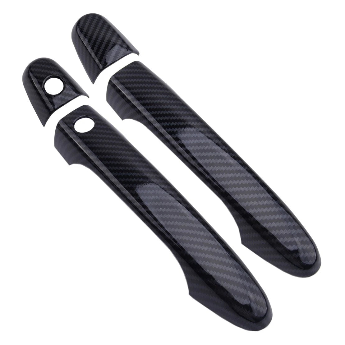 Carbon Fiber Door Handle Trim Covers for Honda CR-V, Civic (2012-2015)