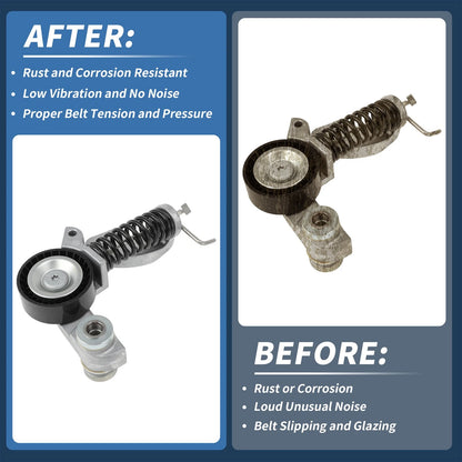 Belt Tensioner for Volvo V60 (2014-2022) Metal Plastic 1 x Pc