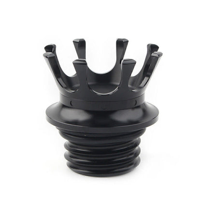 Black Gas Tank Oil Cap for Harley Sportster, Dyna, Road King, FLSTN, FXS