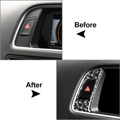 Display Screen Panel Button Cover Trim for Audi Q5 SQ5 (2009-2017)
