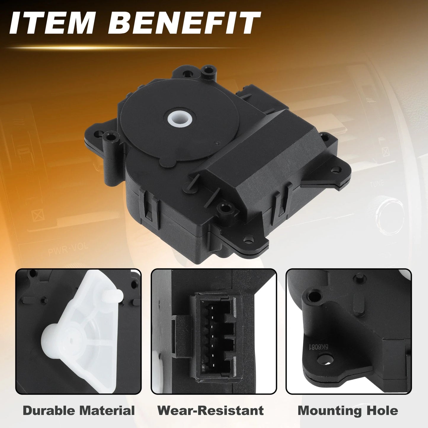 Heater Blend Door Actuator for Honda Accord (2008-2011)