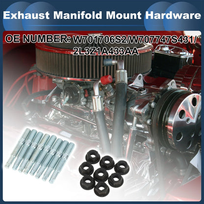 Exhaust Manifold Mount Hardware Bolt Kit for Ford Expedition