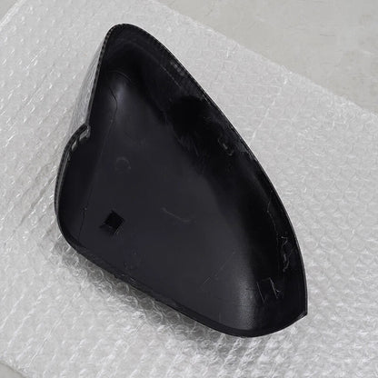 2 x Carbon Fiber Black Rearview Mirror Covers for Ford Fiesta (2018-2024)