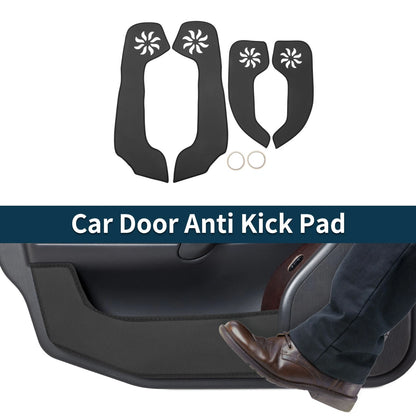 Kia Forte Door Anti Kick Pad Sticker Protector Black 2009-2016 1 Set
