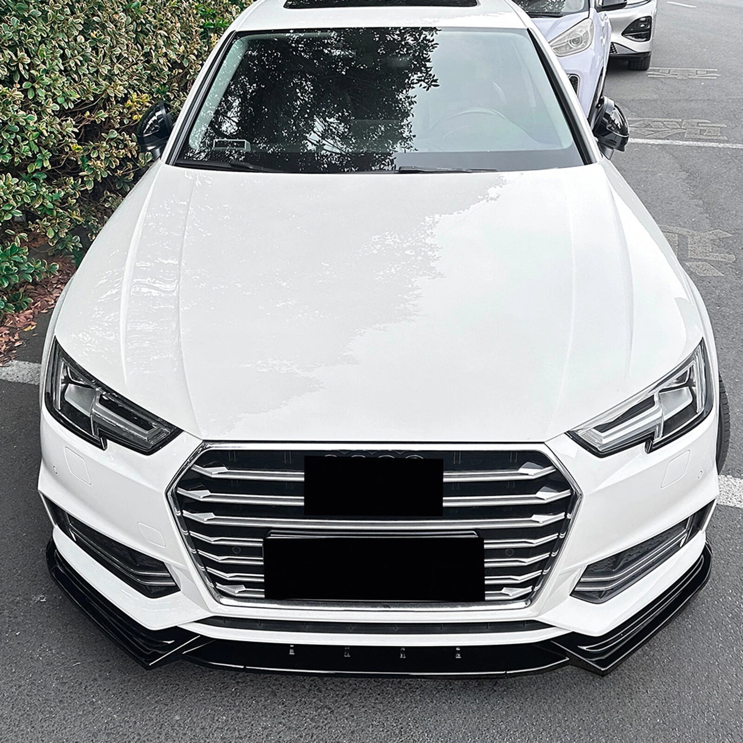 Front Spoiler Lip Splitter Kit for Audi A4 B9 Sline (2017-2019)