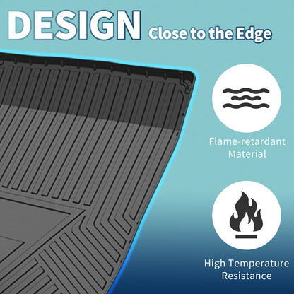 Flat Face Cargo Liner Rear Trunk Mat for Volvo S90 (2017-2019) 1 Pc