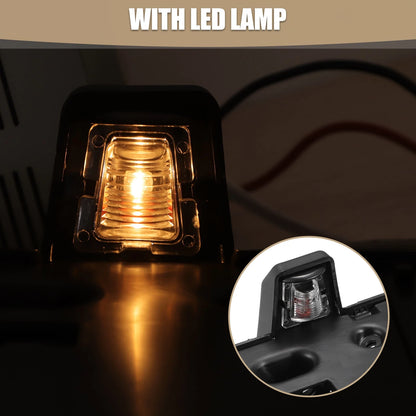 License Plate Holder with Lamp for Jeep Wrangler (2007-2018)