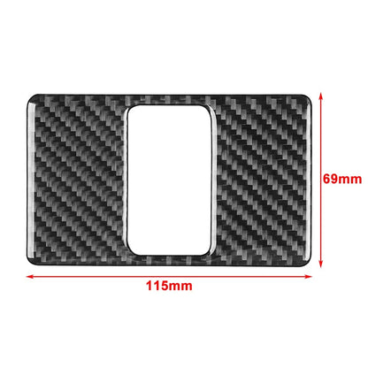Rear Power Outlet Panel Cover Trim for Volkswagen Passat B5 (2001-2005) Black