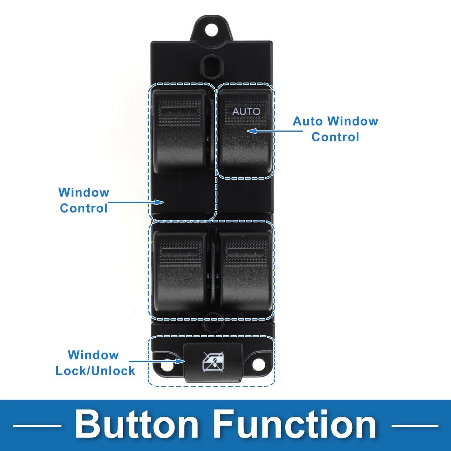 Power Window Switch for Mazda 323 MPV BT50 (1994-2006)
