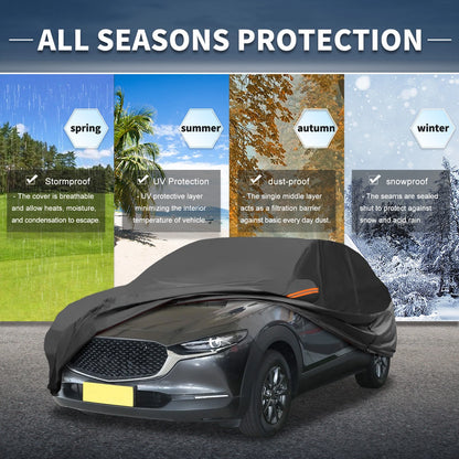 Waterproof 210D-PU Car Cover for Mazda CX-30 (2020-2023)