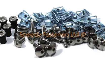 Fairing Bolts & Bodywork Clips Kit Stainless for Triumph Tiger 1050 (2007–2013)