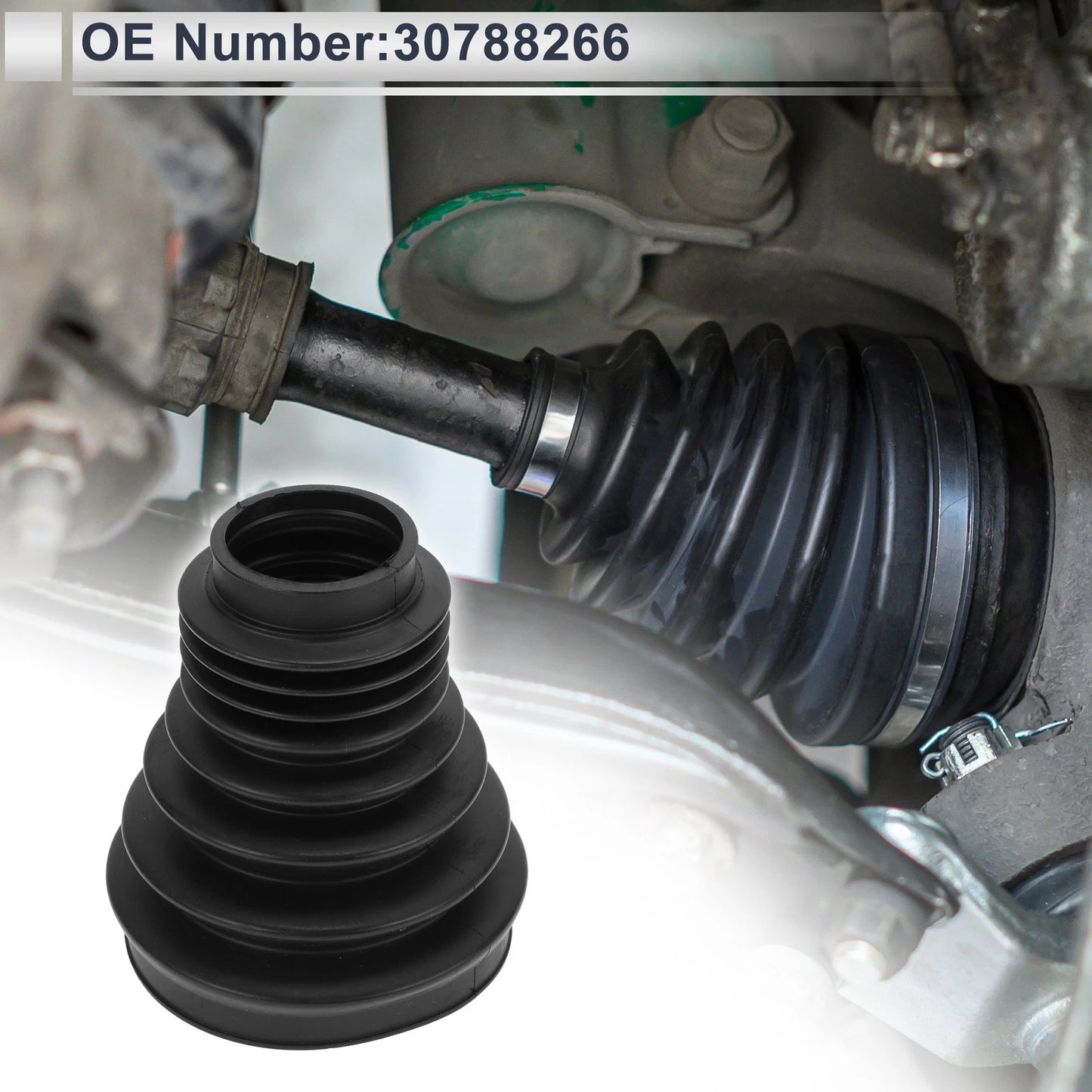 Inner CV Joint Boot Kit with Clamps for Volvo XC90 (2003-2007)