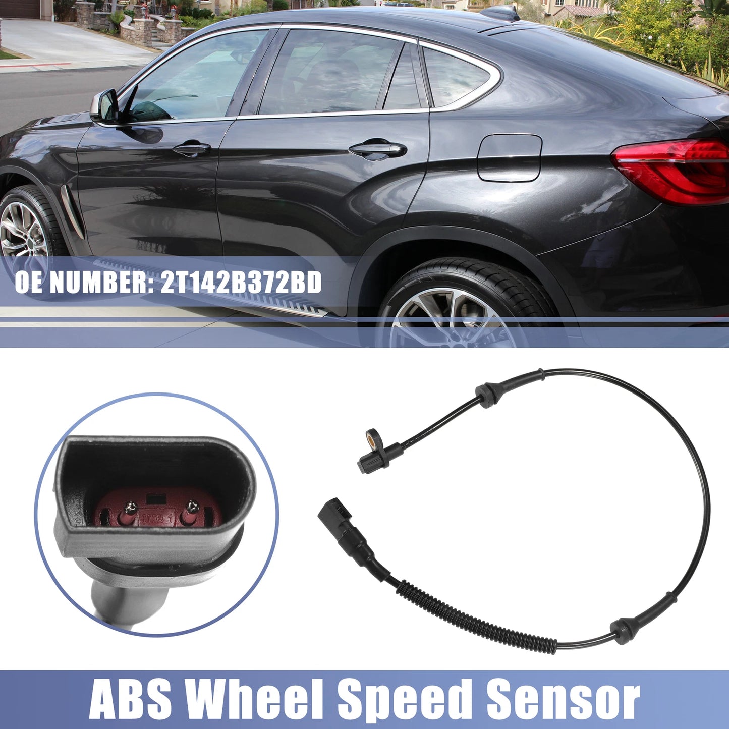 ABS Wheel Speed Sensor  Rear for Ford Transit (2014-2023)