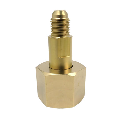 Brass 1/4 SAE G5/8 Bottle Adapter for Car