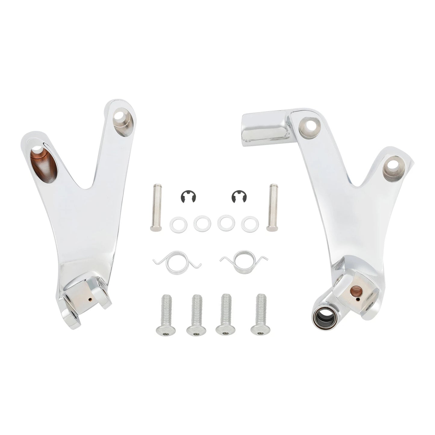 Forward Controls Mounts for Harley Fat Bob Sport Glide FLSB (2018-2024) Chrome