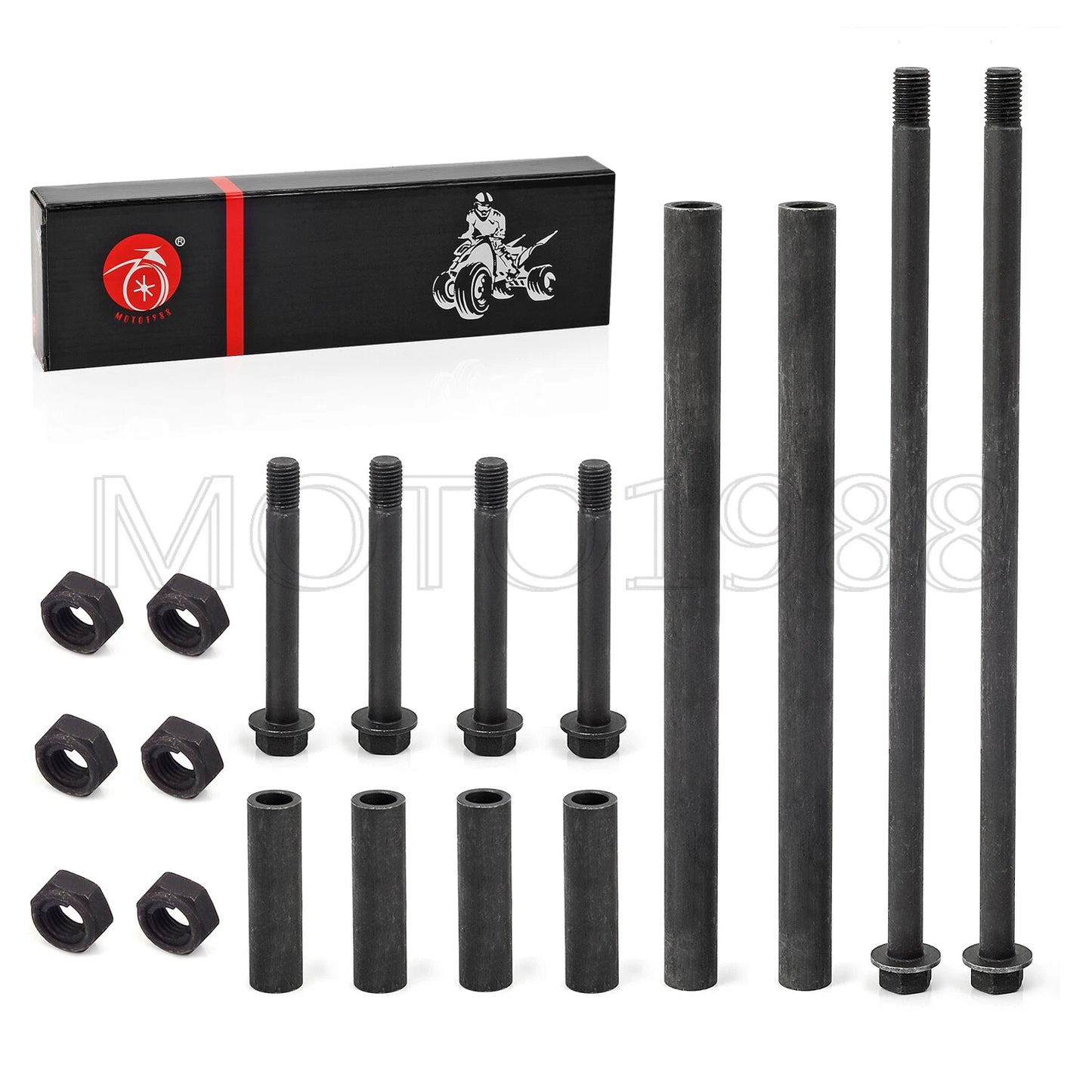 Front Arm Bushing Bolts Nuts Shaft Collars for YAMAHA Banshee (1987–2006)